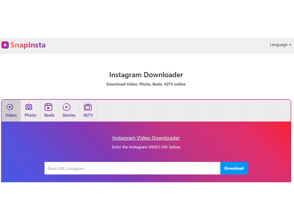 A Guide On How to Download Instagram Videos Via Snapinsta