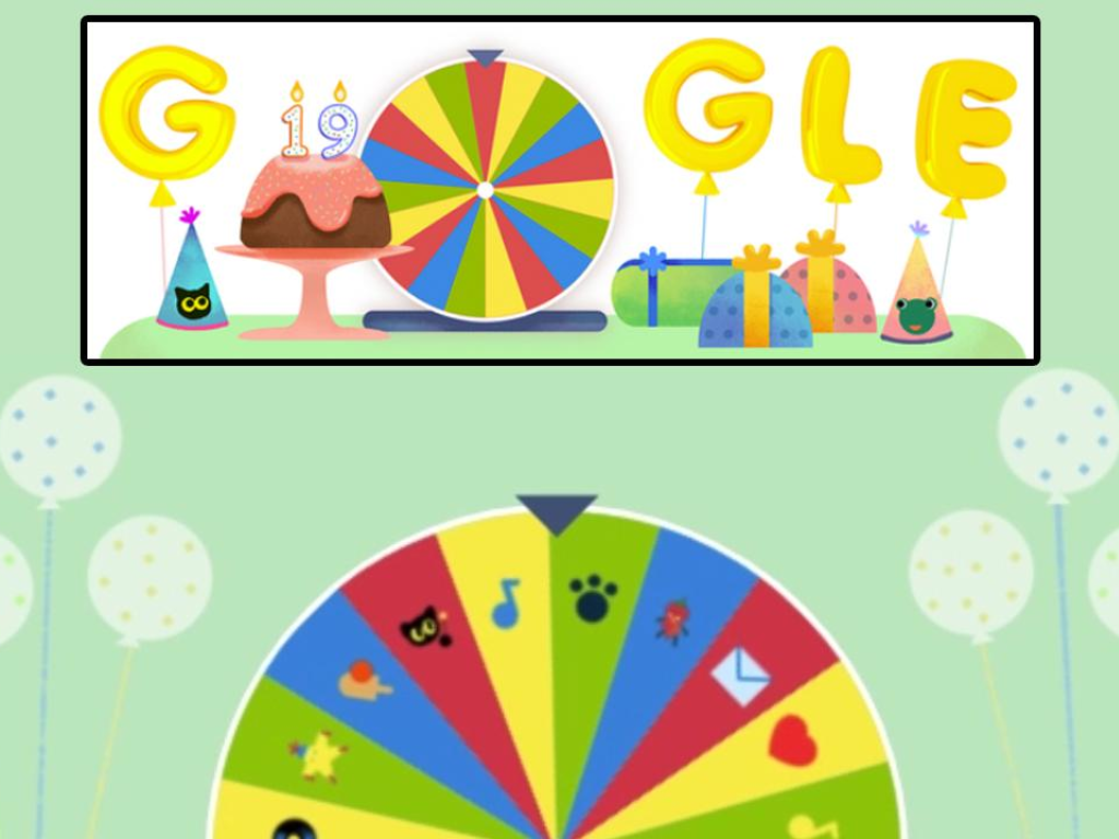 The Google Celebrates 19th Birthday With Doodle Snake Game