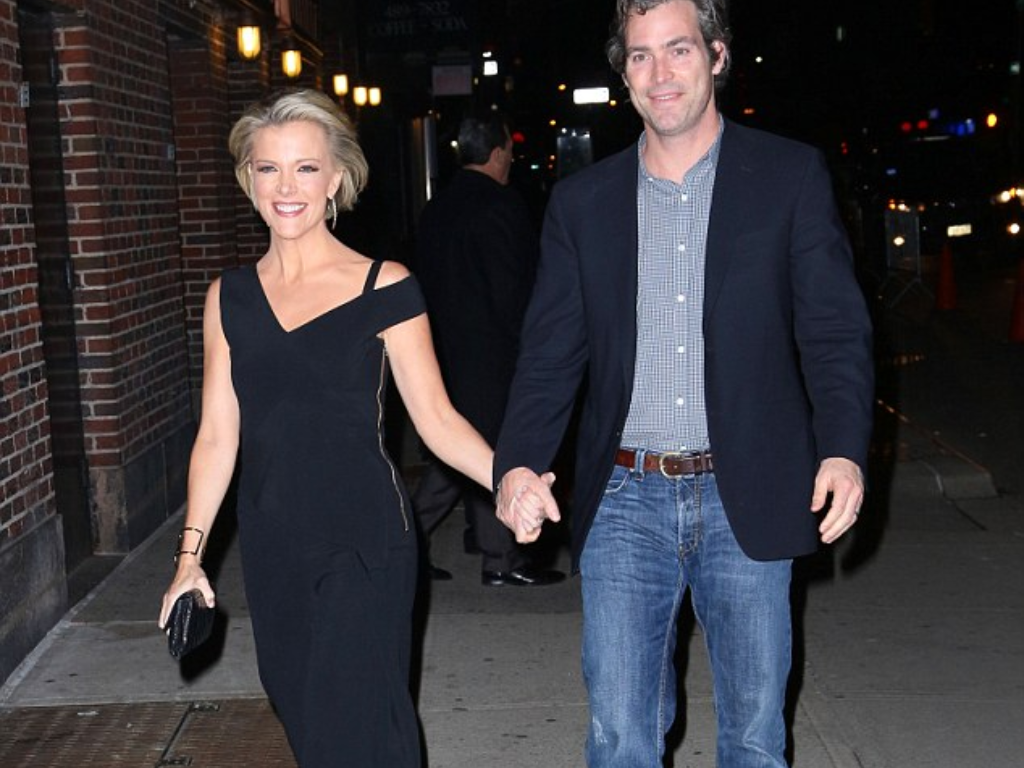 Megyn Kelly With Her Husband Interview In Broadway Show